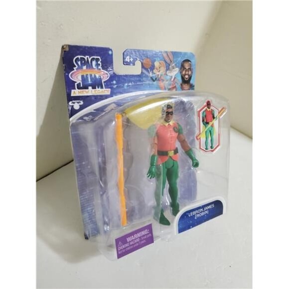 Space Jam 2 A New Legacy 5” Moose Toys 2021: NBA LEBRON JAMES ROBIN - Picture 5 of 5